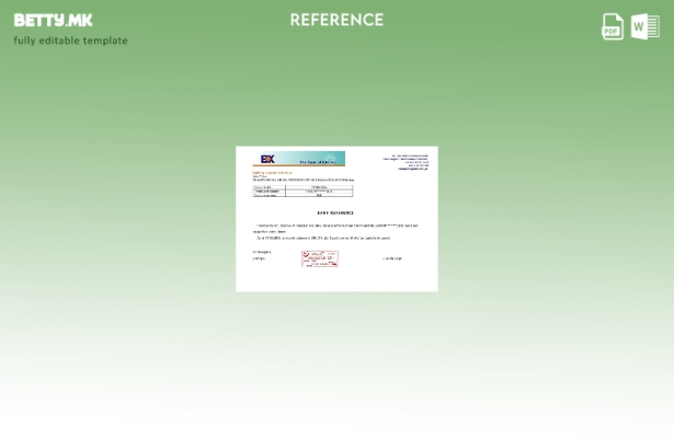 Референтен шаблон за банка во Пакистан Хајбер во модерен стил